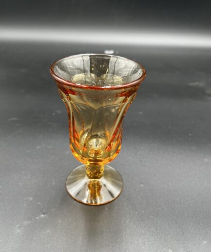 Small Amber Goblet