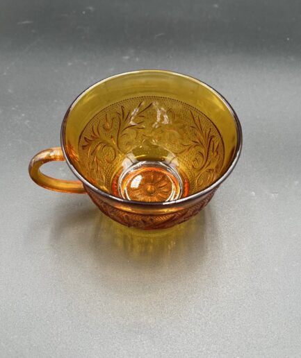 Amber Tea Cup