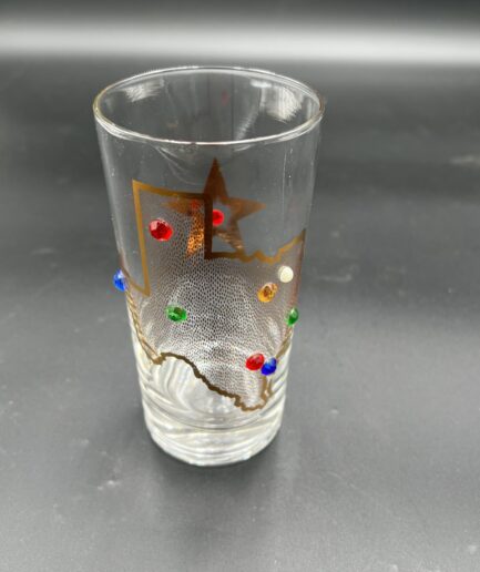Christmas Texas Highball Glasses
