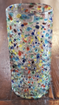 Confetti Hand-blown Glass