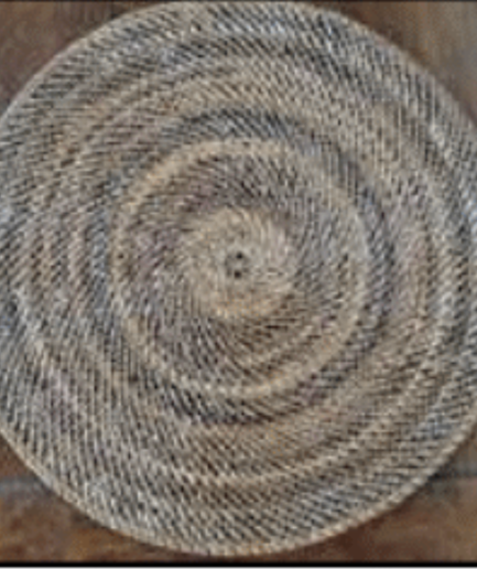 Dark Woven Placemat