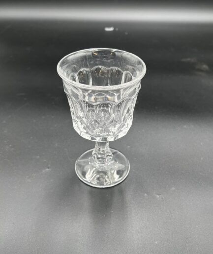 clear goblet