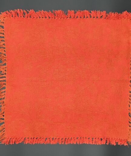 Fringe Orange Floral Napkin