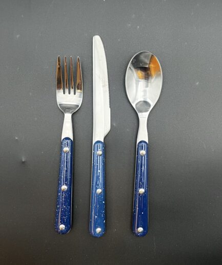 Blue GSI Enamelware