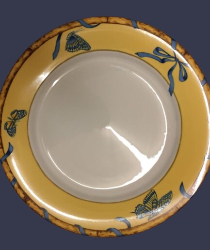 Lynn Chase Butterfly Bamboo Dinner Plate