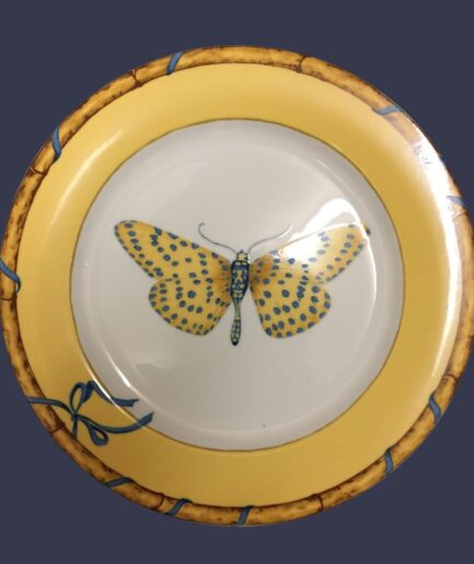 Lynn Chase Butterfly Bamboo Salad Plate