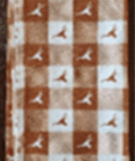 Longhorn Check Napkin