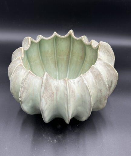 Soft Green Floral Vase