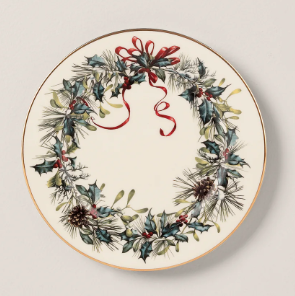 Lenox Winter Greetings Bread Plate